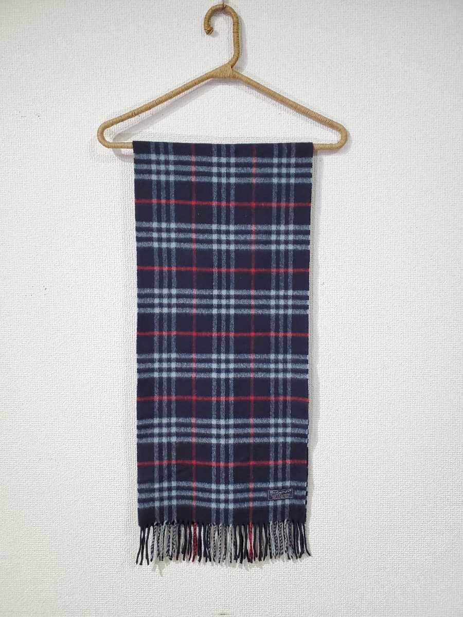 BURBERRY☆バーバリーマフラー☆カシミヤ☆バーバリーロンドン☆ノバ