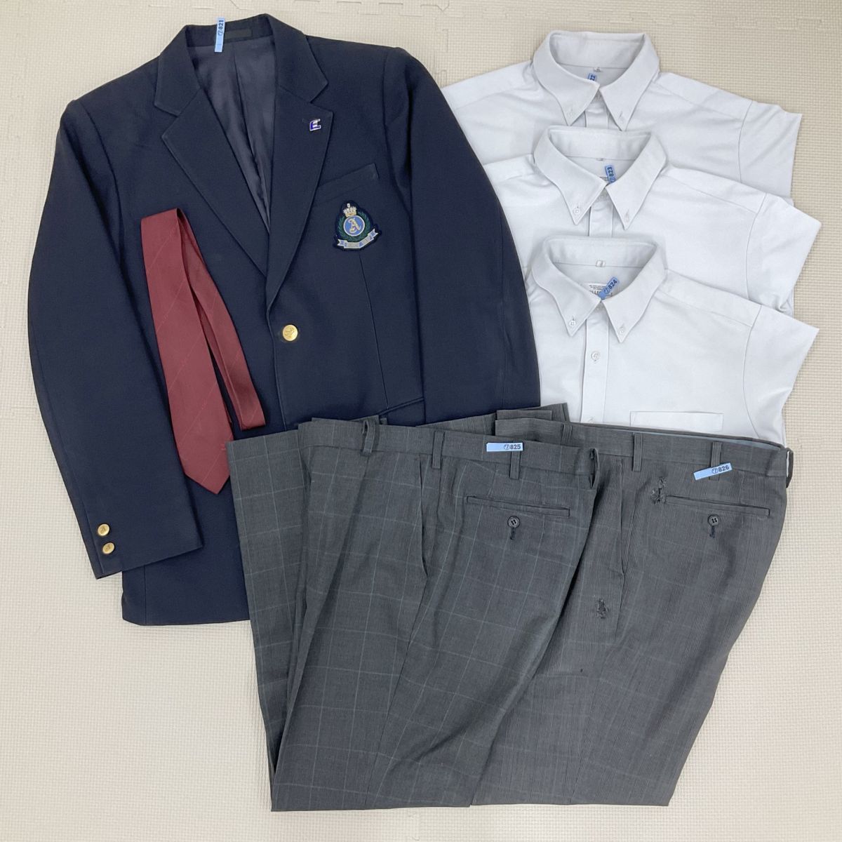 OS277-1 (中古) 兵庫県 尼崎工業高校 男子学生服 7点セット /指定品/L OS277-1 (中古) 兵庫県 尼崎工業高校 男子学生服 7点セット /指定品/L
