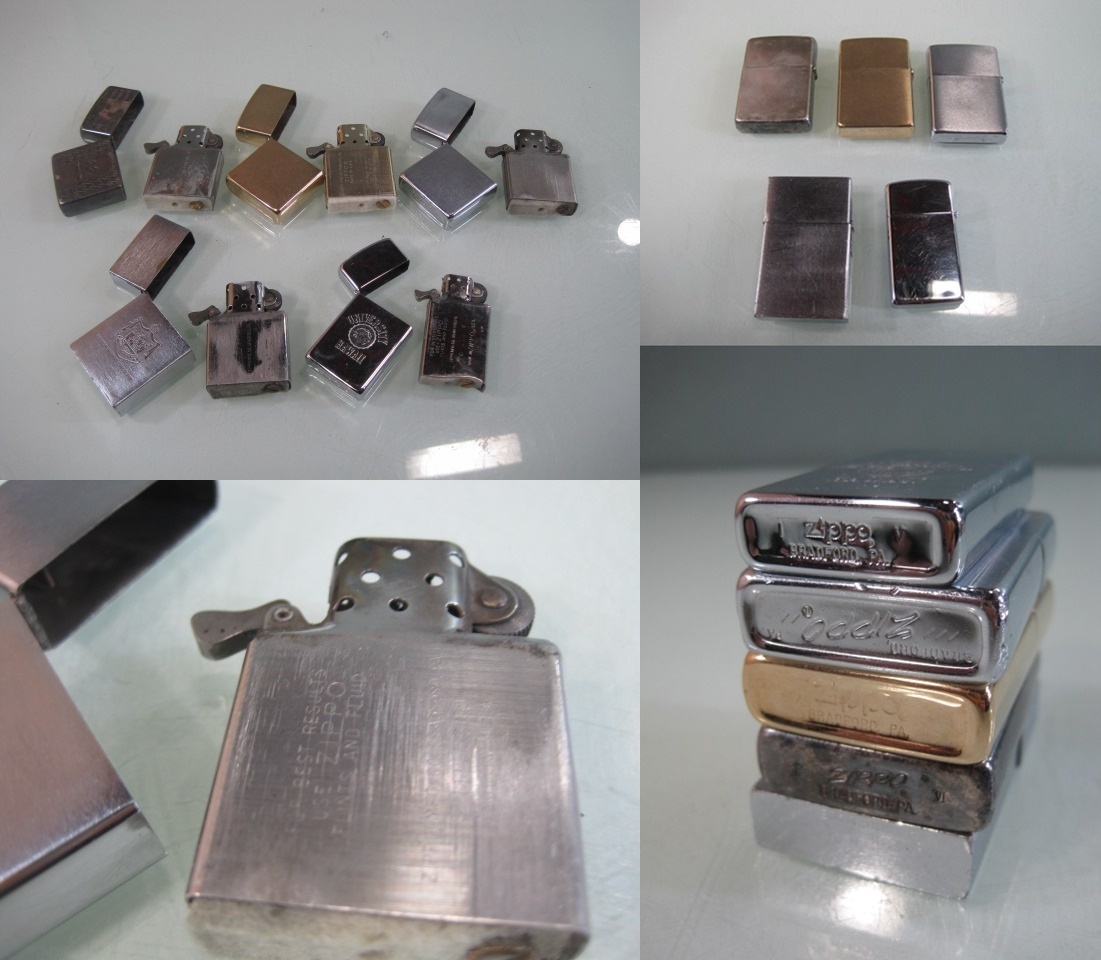 ZIPPO ジッポライター 旧型レプリカ等 中古 まとめて 当時物 昭和