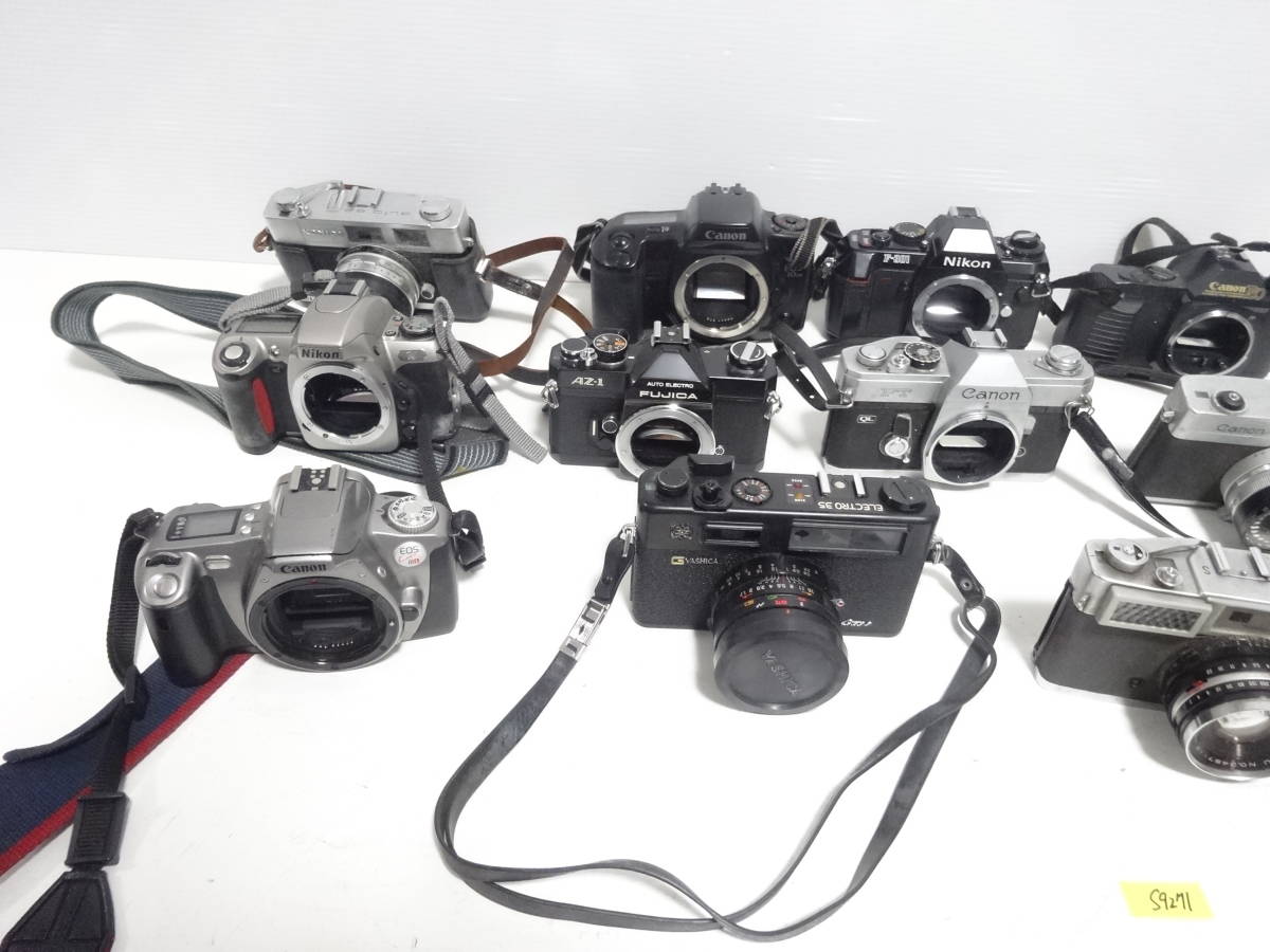 Canon /Nikon 他 カメラ 14点 まとめ ジャンク S9271 【公式通販】