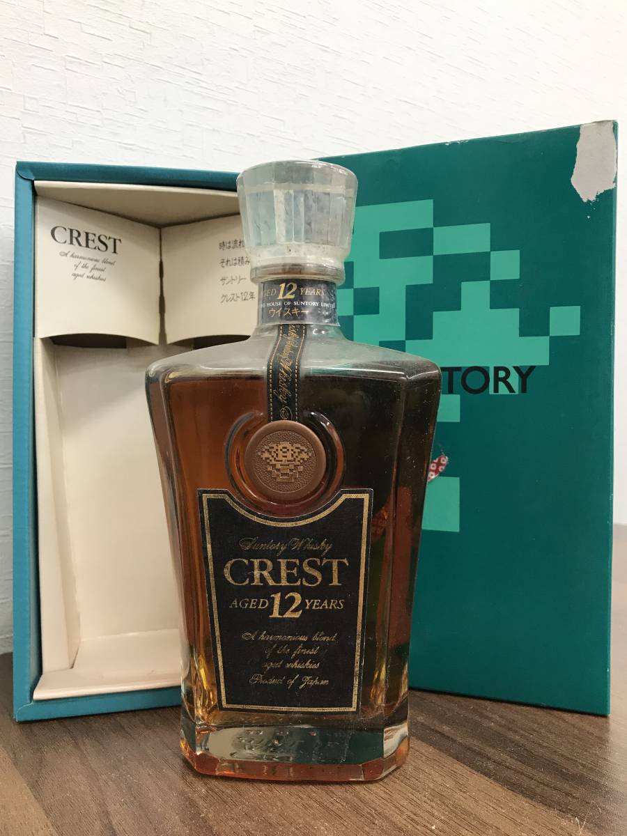 クレスト Land SUNTORY Suntory Crest 0 Years Old Treasure CREST