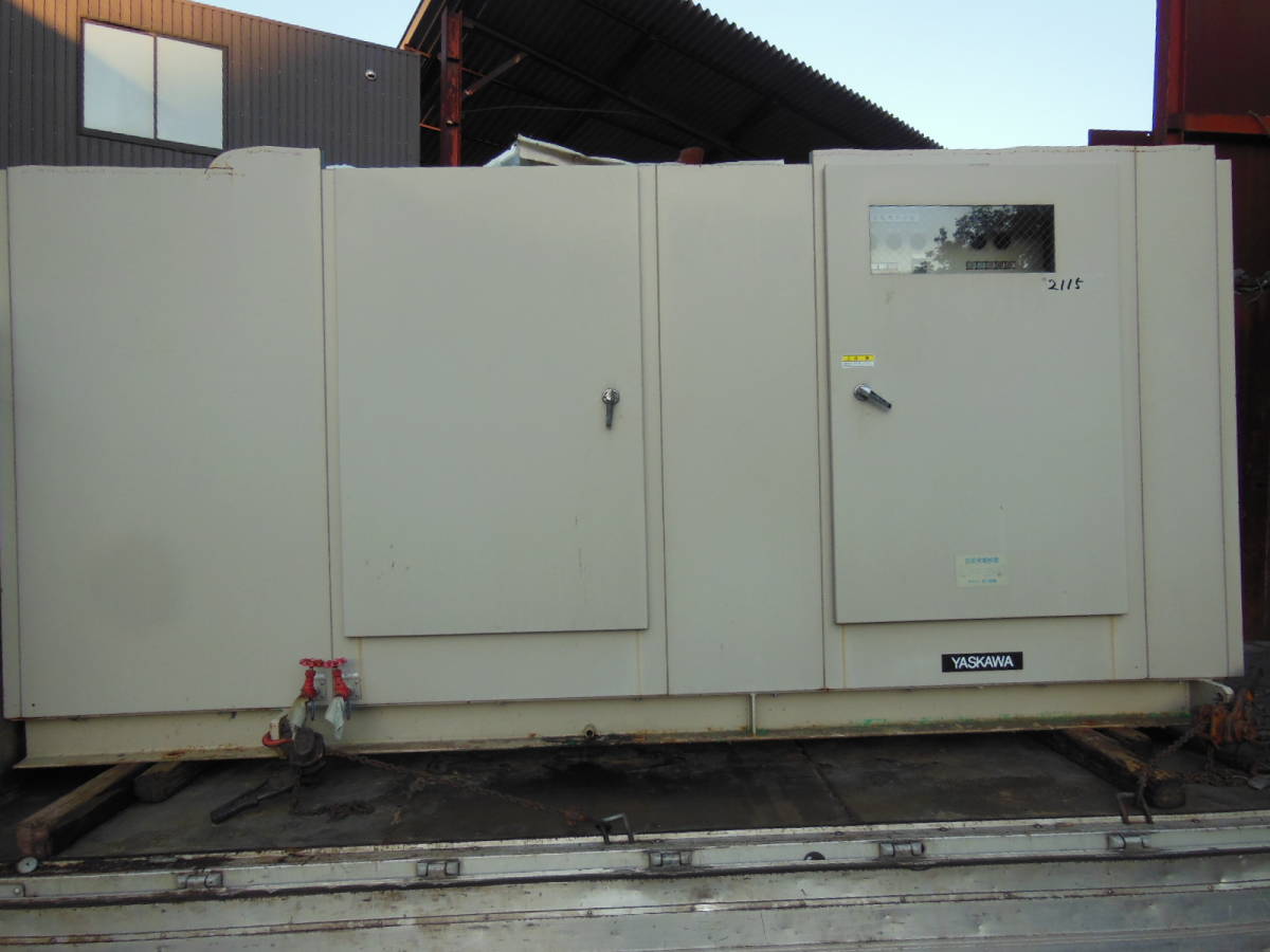 発電機 油谷 安川電機 №2115 125KVA - Yahoo!オークション 非常用 非常 