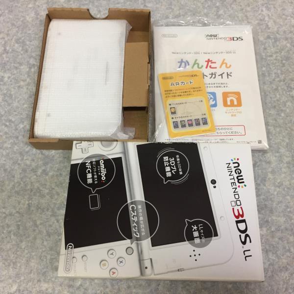 ☆充電器付き！Newニンテンドー3DS LL パールホワイト+ソフト6本