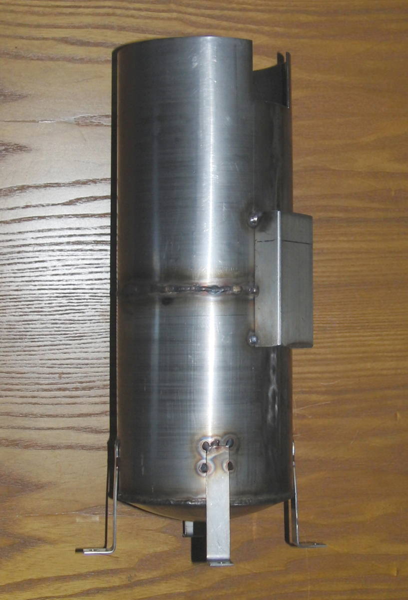 小型廃油ストーブ用 ステンレス製燃焼筒 （Φ120 消火器サイズ互換