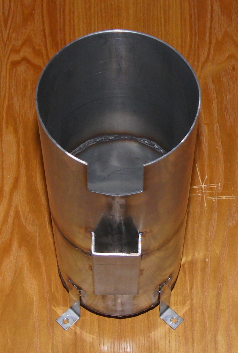 小型廃油ストーブ用 ステンレス製燃焼筒 （Φ120 消火器サイズ互換