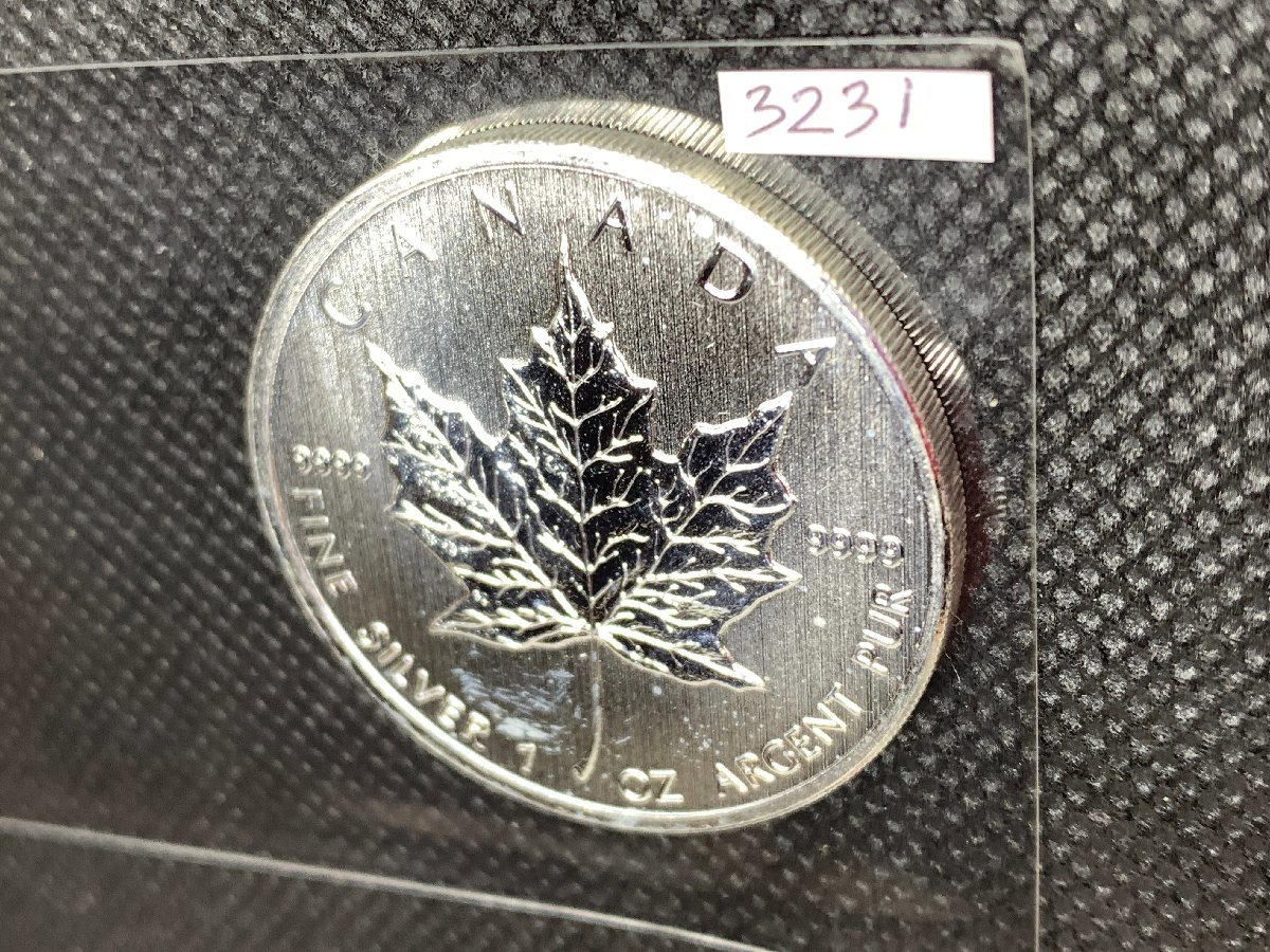 2011年カナダ メープルリーフ 1オンス銀貨 5ドル｜Invisiblenomorebook.com