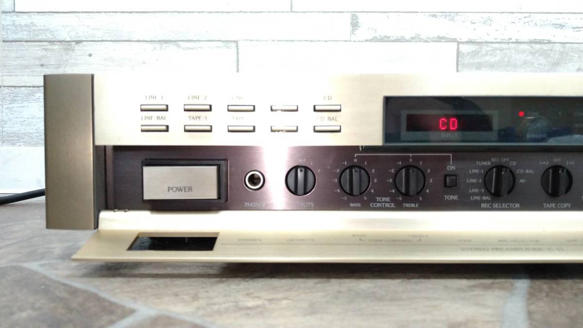 F9105(022)-717/TR70000 Accuphase C-11 ステレオプリアンプ 