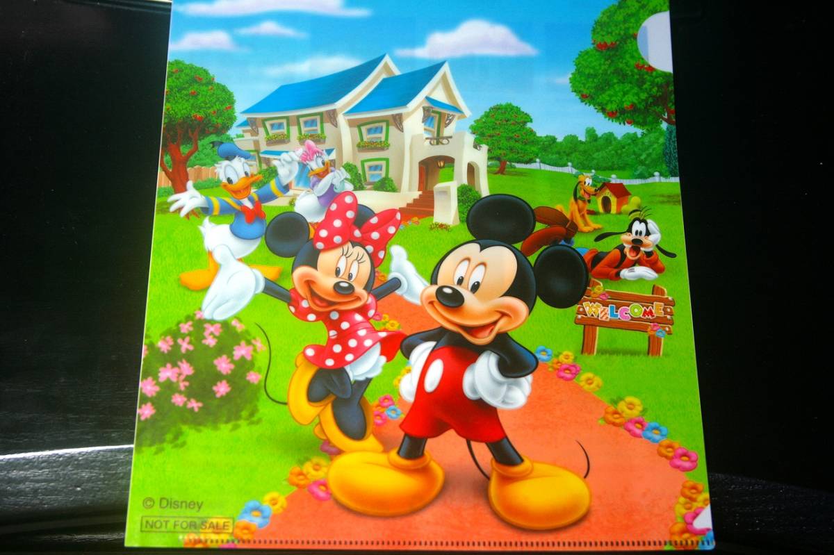 ミッキーマウス 三井ホーム非売品クリアファイル ディズニーミニーマウス ドナルドダック その他 売買されたオークション情報 Yahooの商品情報をアーカイブ公開 オークファン Aucfan Com
