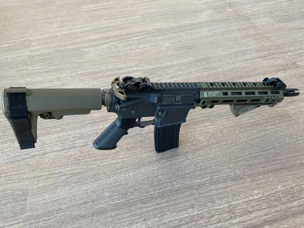 FBI HRT カスタム G&P(WA系) フルメタル M4 ガスブローバック 外装HRT