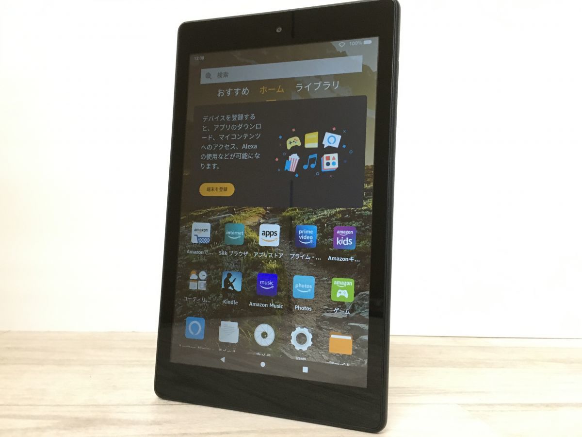 送料198円 Amazon Fire HD 8 タブレット 第8世代 32GB L5S83A[Y0378 