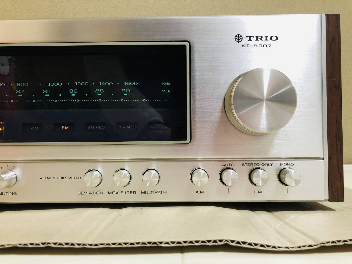 TRIO KT-9007 トリオ - Yahoo!オークション BLUESS KT-9007: FM⁄AM