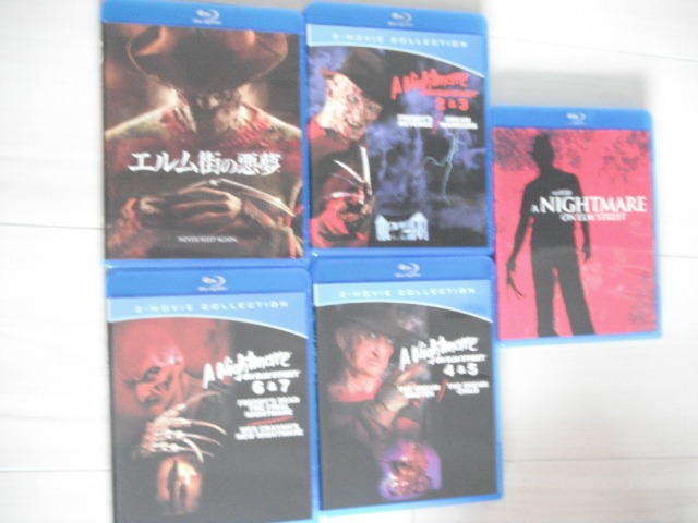 ☆Blu-ray エルム街の悪夢8作品まとめて(外国映画)｜売買された
