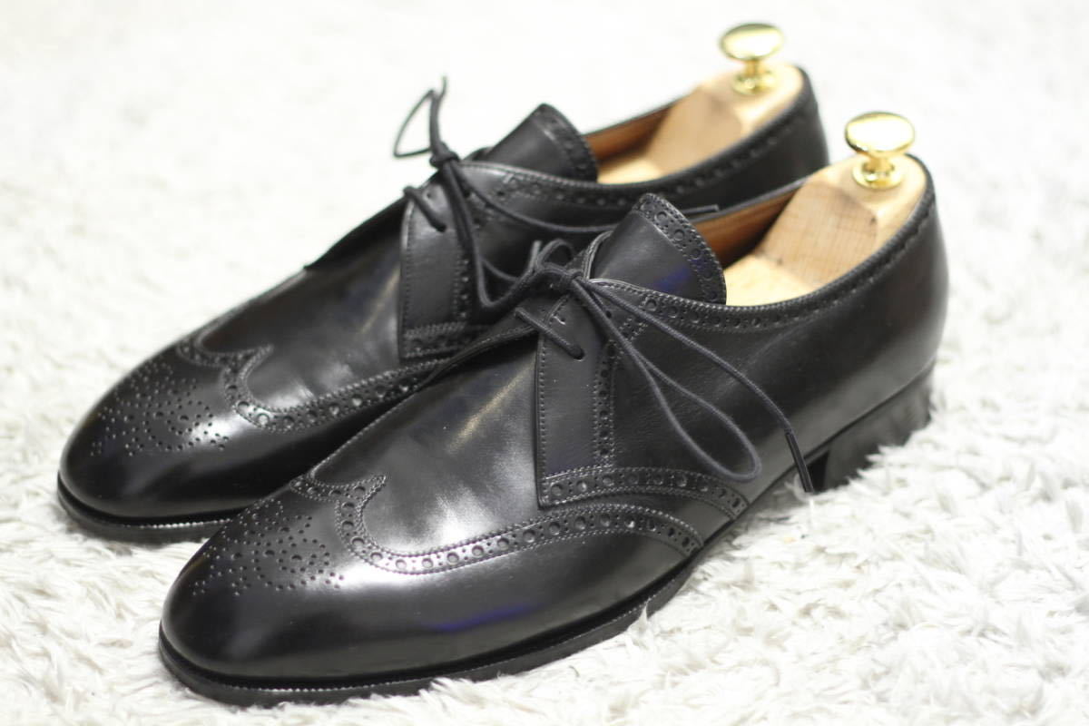 JOHN LOBB PARIS BESPOKE 黒 ビスポーク フィリップ｜靴