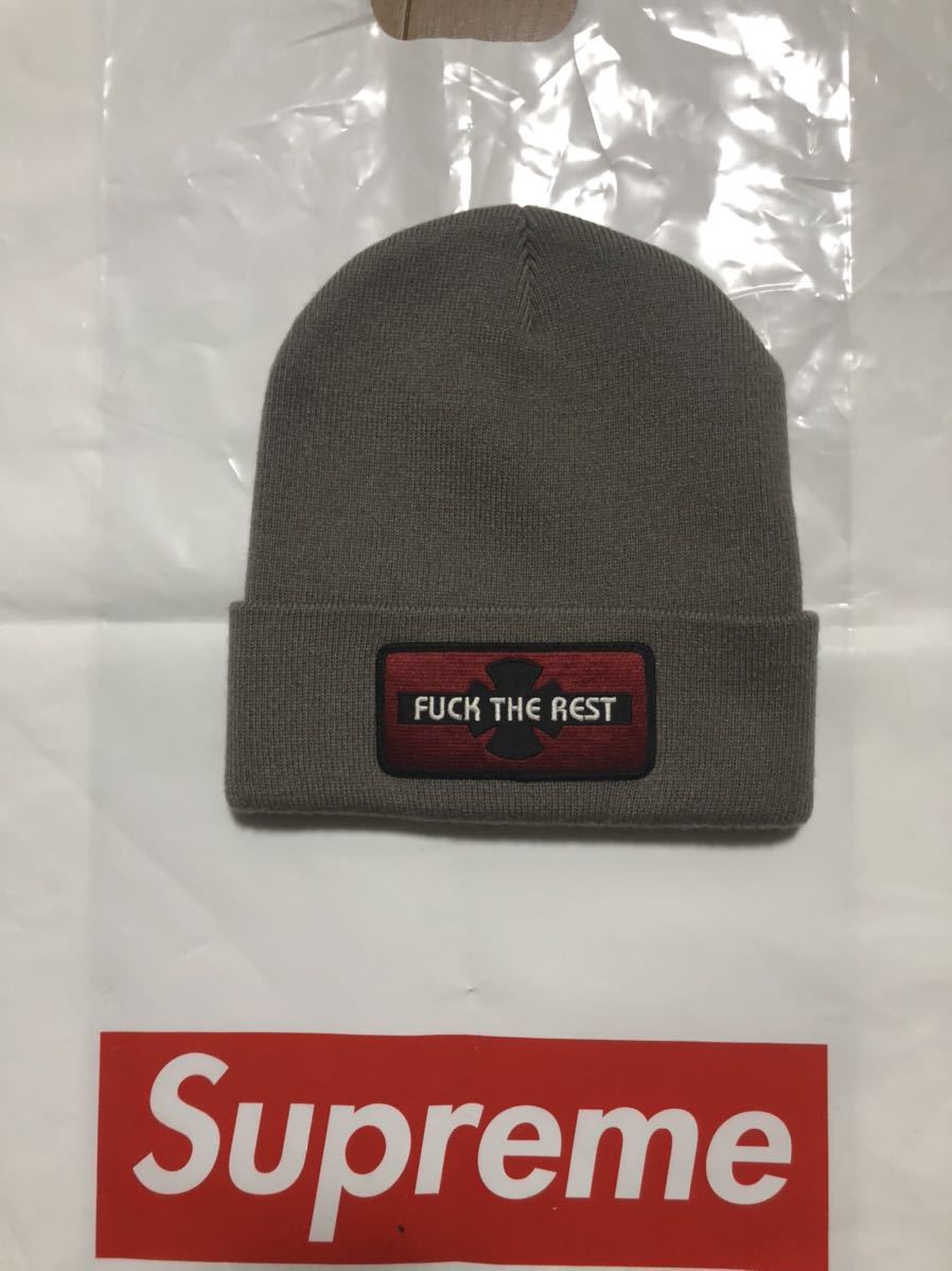 Supreme Independent Fuck The Rest Beanie シュプリーム ニット帽