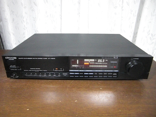 KENWOOD AM/FMチューナー KT-1100D