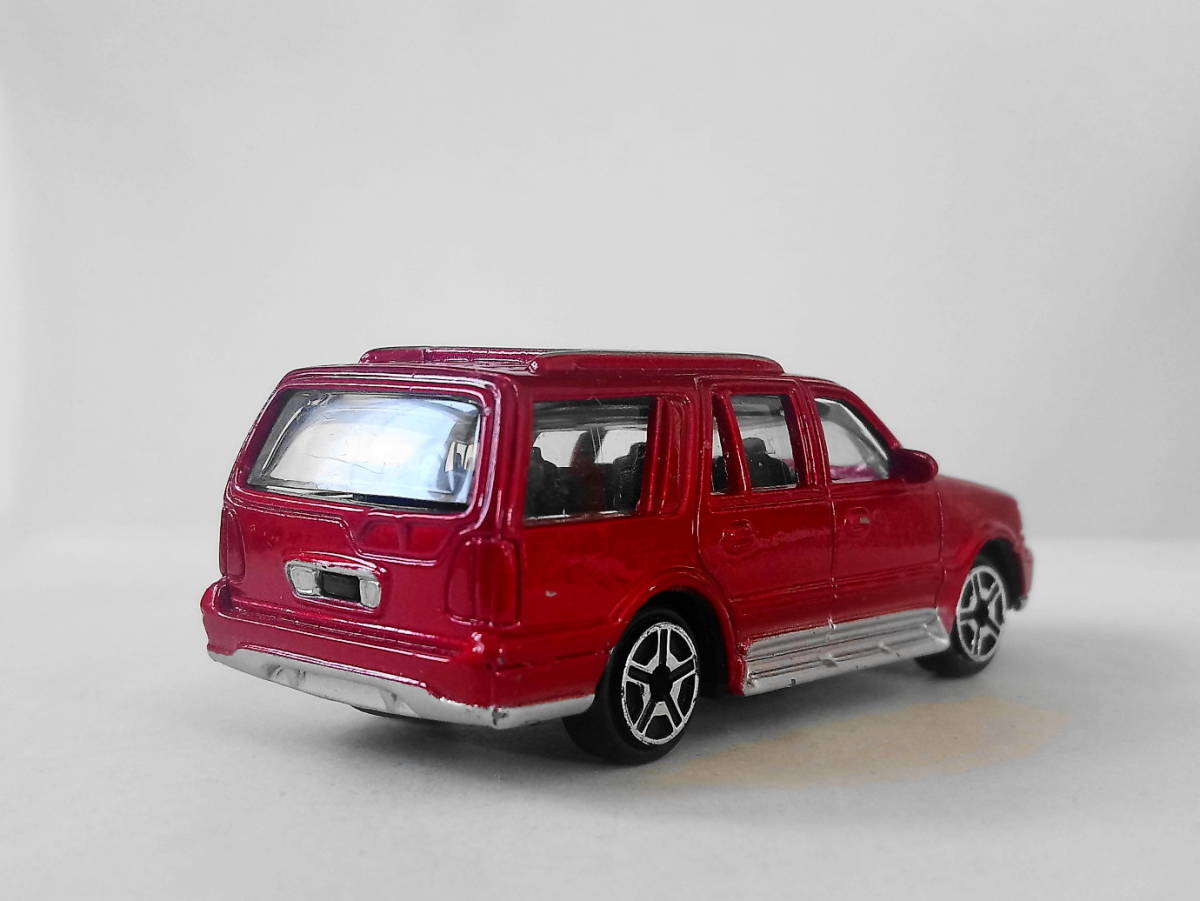 ジャンク 1/64 LOOSE□リンカーン ナビゲーター LINCOLN NAVIGATOR 赤