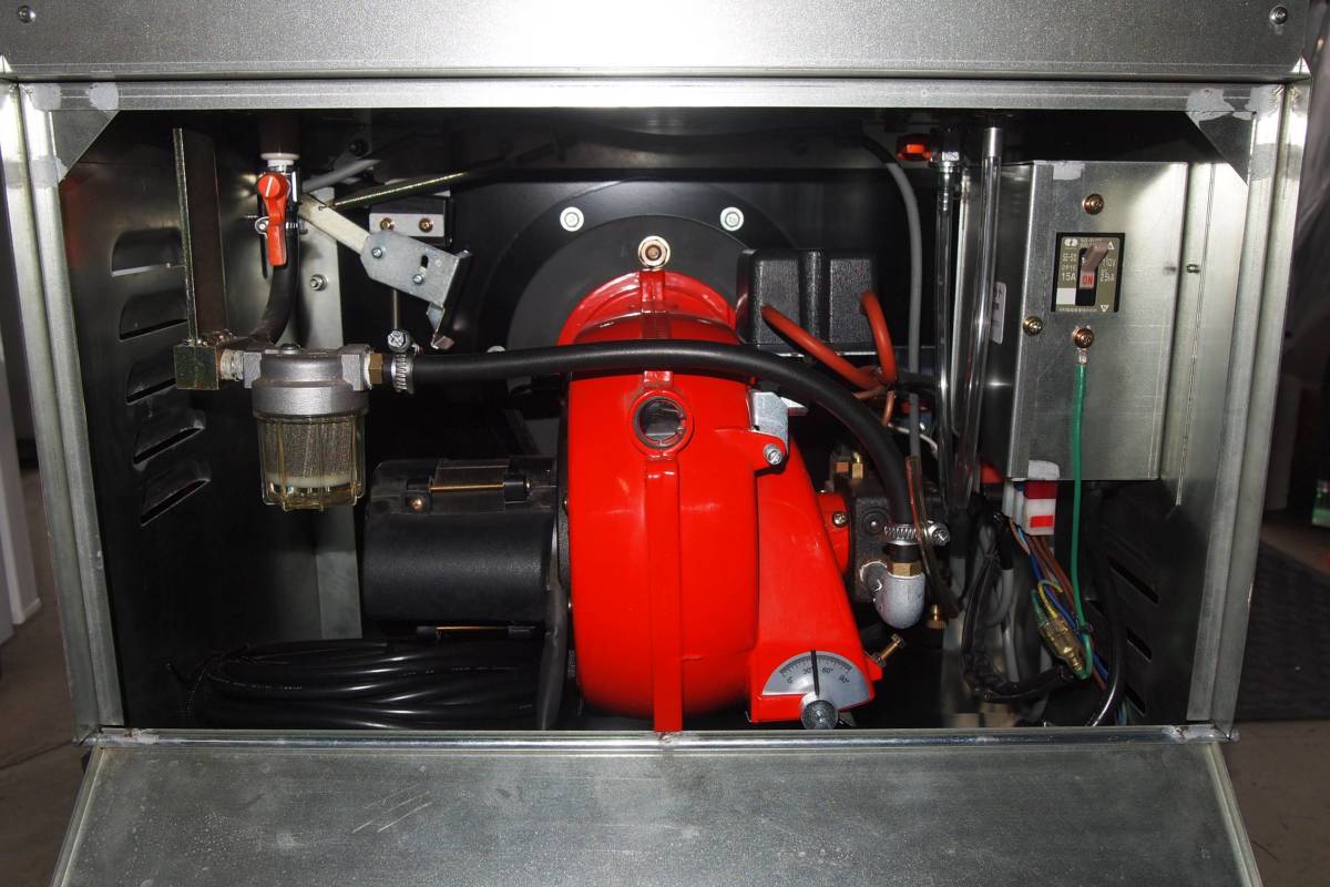 動作良好!! イシカリ造機 スノーメルター 移動式 融雪機 NSM1101