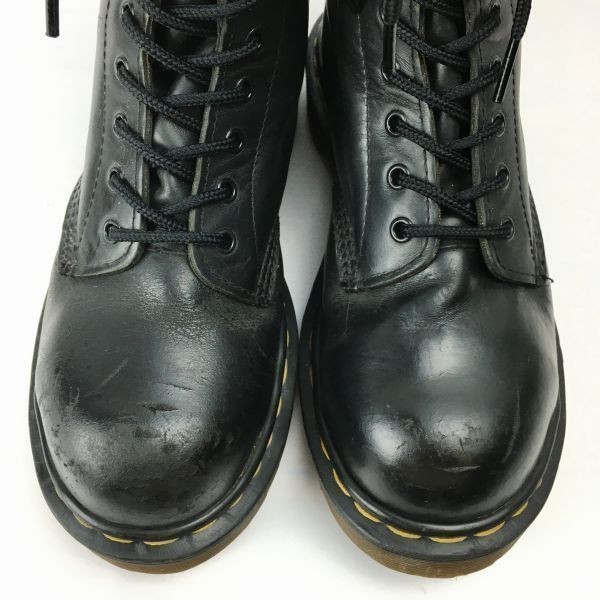 90年代以前?英国製ビンテージ Dr.MARTENS Airwair スチールトゥ 10 
