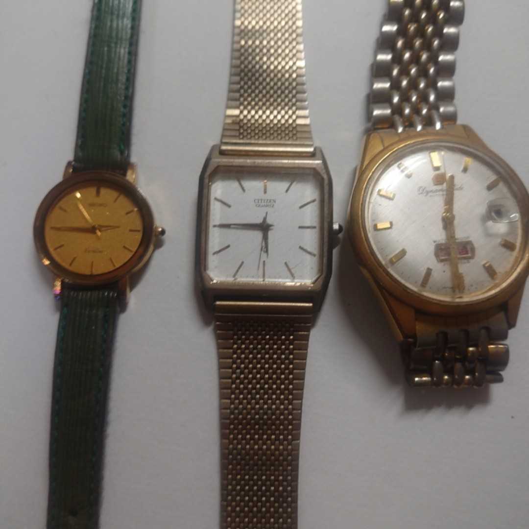 腕時計ジャンクまとめ(SEIKO・セイコー・CITIZEN・シチズン・CASIO