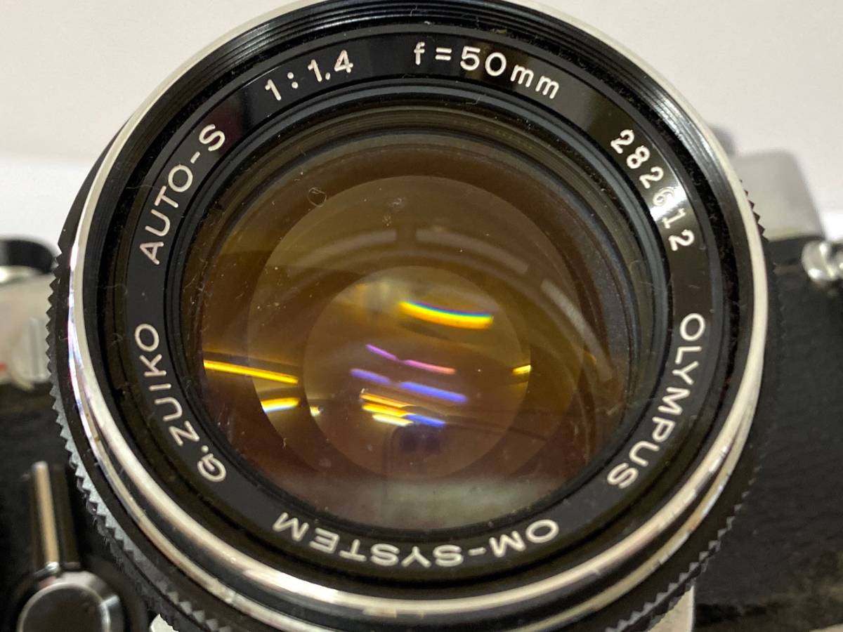 ジャンク オリンパス OLYMPUS OM-1 レンズ3本まとめて OLYMPUS