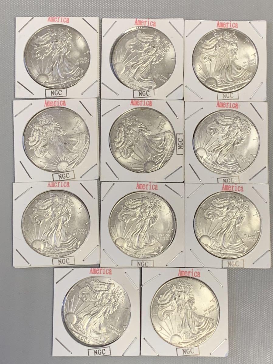 アメリカ イ−グル銀貨 1オンス