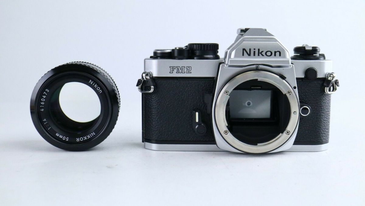 50mm FM2 Nikon Lens 1:1.4 Nikkor NIKON Camera Film W⁄Nikon nikkor