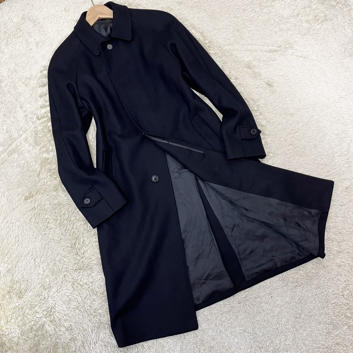 BARNEYS NEWYORK】ハイエンドな着こなし◎カシミヤ混 ステンカラー