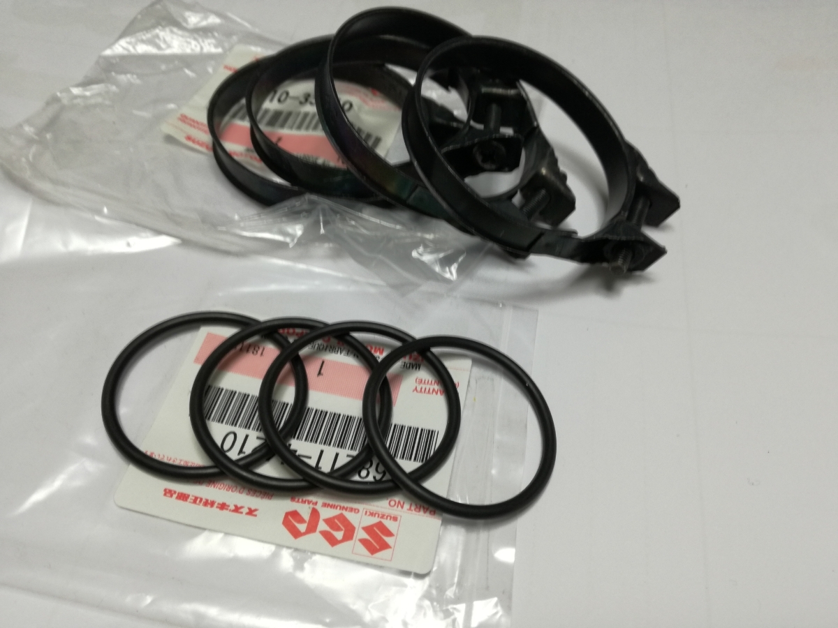 75）GSX400F GSX400FS インパルス キャブ インシュレーターバンド オー 