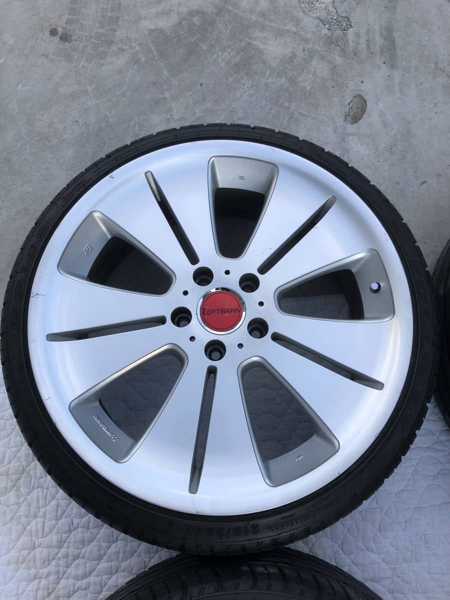 ルフトバーン 19インチ Gコーポレーション 8J＋45＆9J ＋35 綺麗 1円  