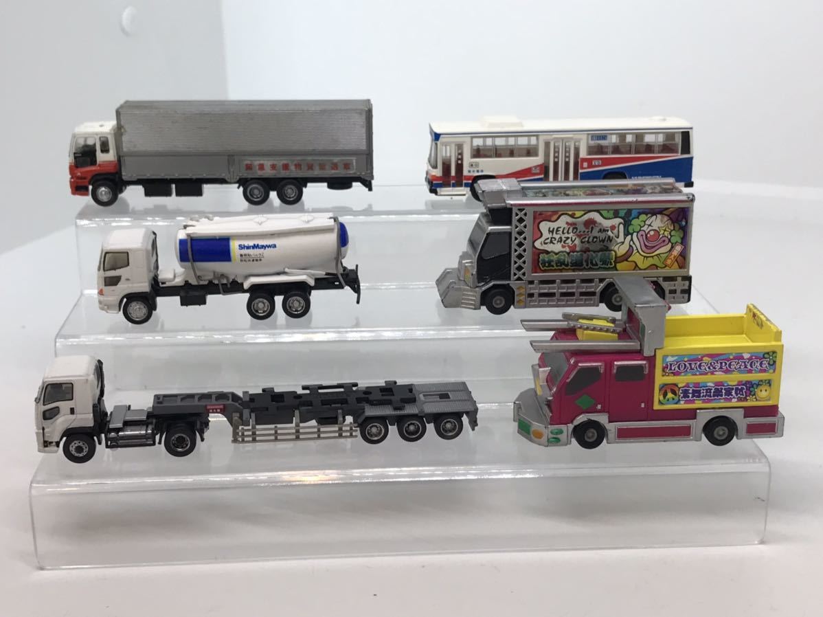 トラックコレクション バスコレクション デコトラ他 ジャンクまとめて 