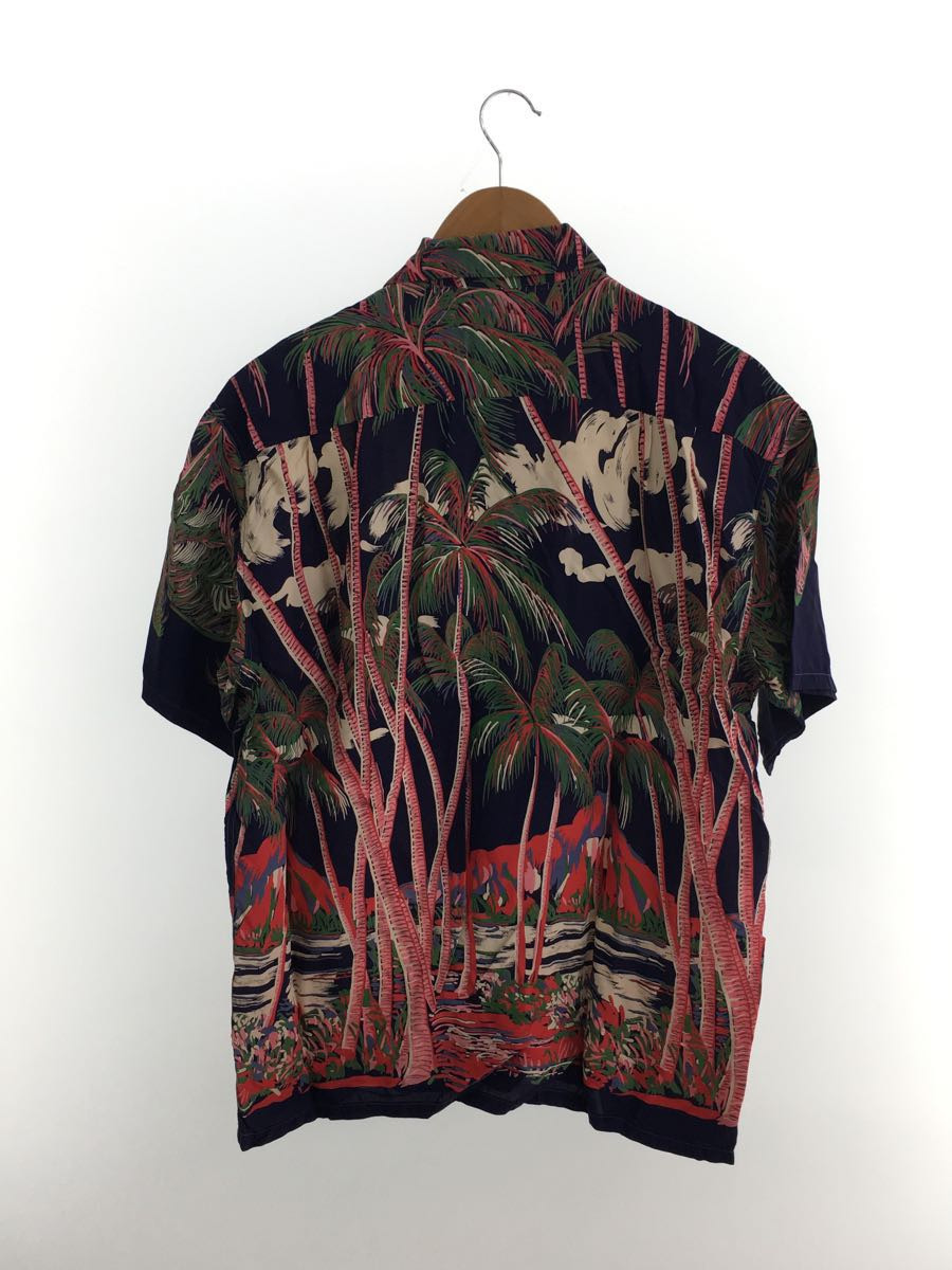 SUN SURF SPECIAL EDITION◇SS32297/アロハシャツ/L/レーヨン/NVY 