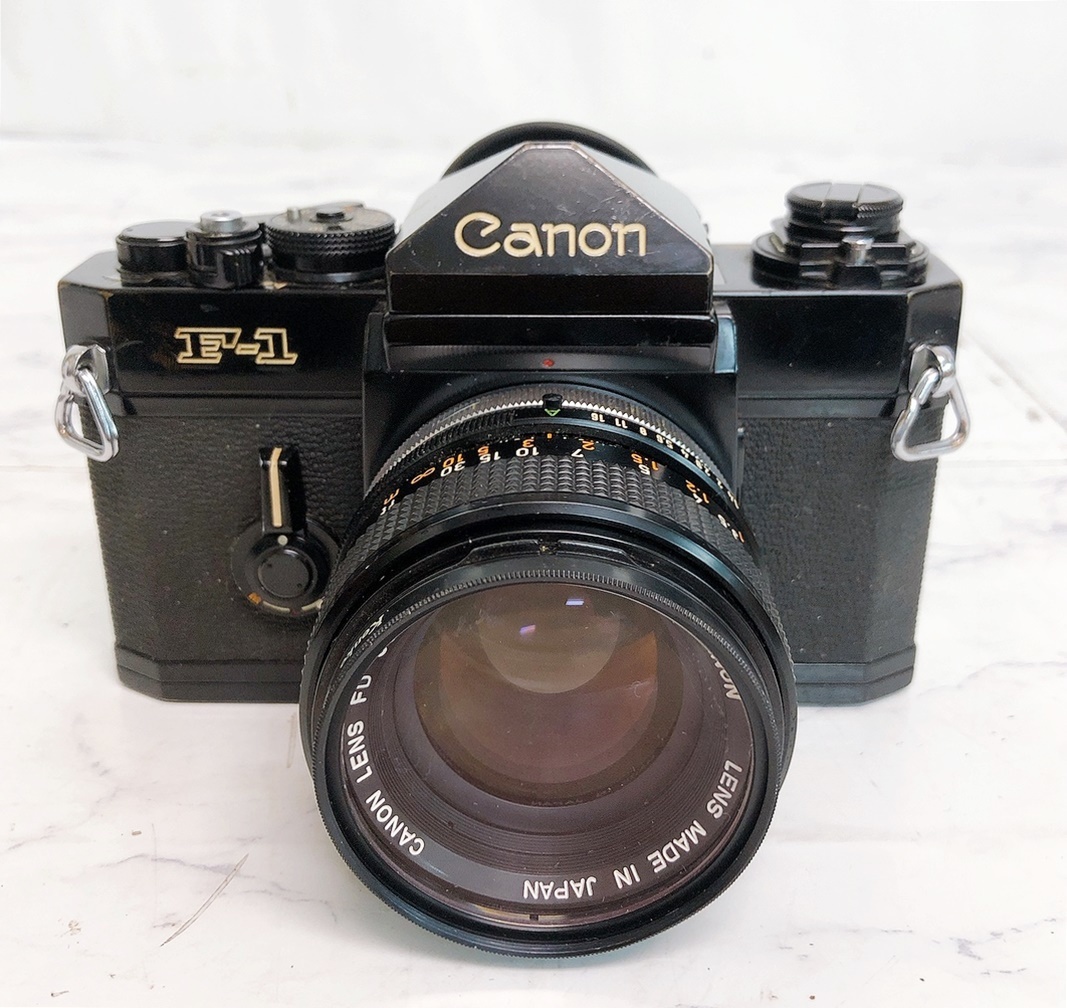 Canon キャノン A-1 NFD 50mm f/1.4 完動品 美品 キャノン F-1 フィルムカメラ（キャノン FD 50㎜ 1:1.4）動作未確認