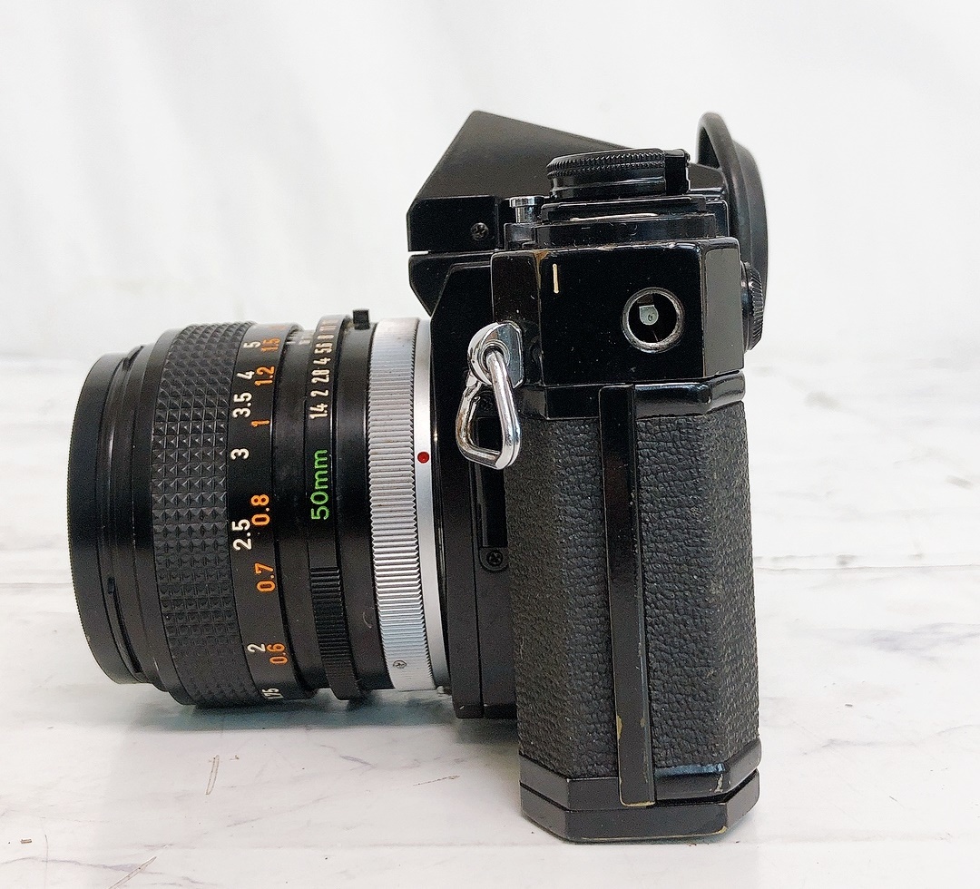 キャノン F-1 フィルムカメラ（キャノン FD 50㎜ 1:1.4）動作未確認