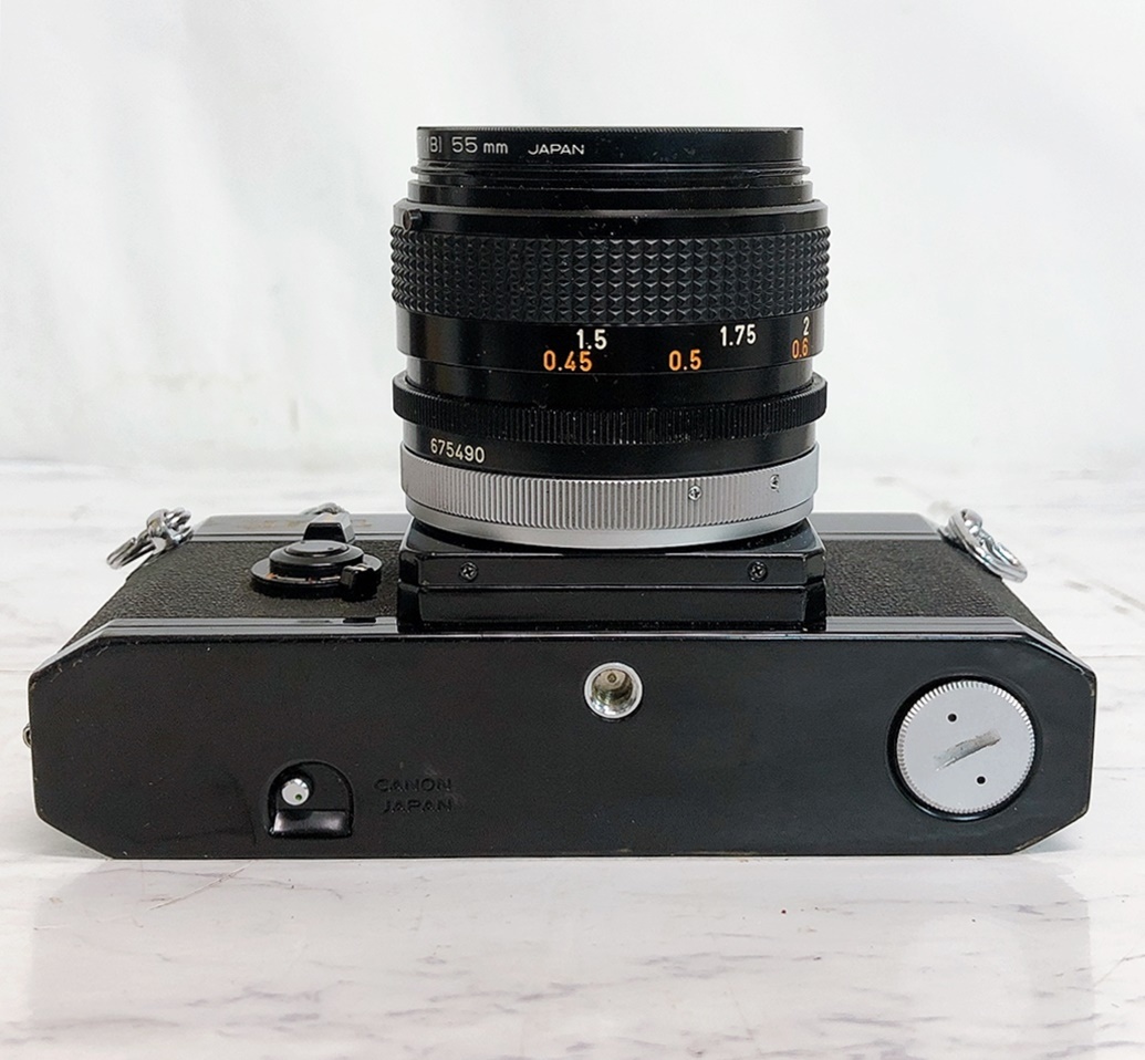 キャノン F-1 フィルムカメラ（キャノン FD 50㎜ 1:1.4）動作未確認