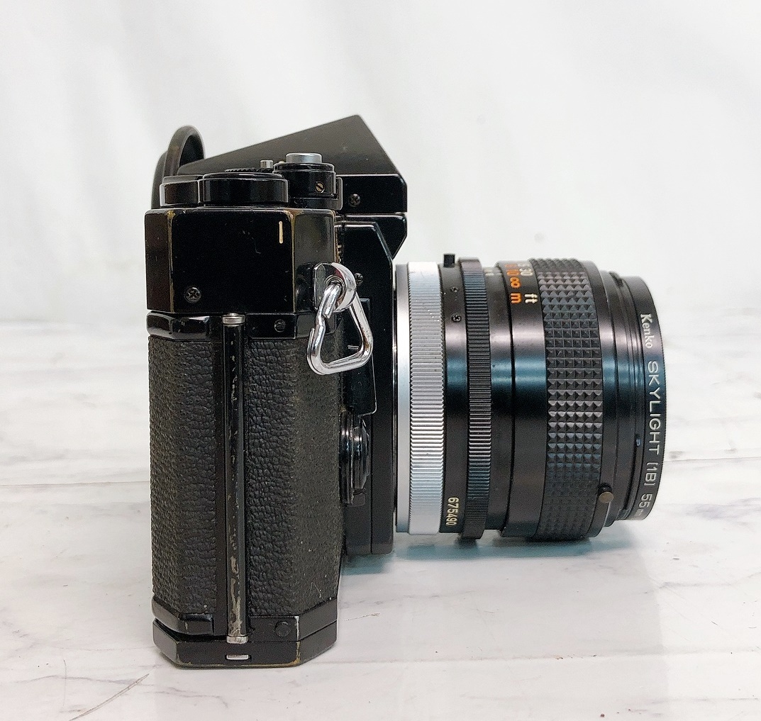 キャノン F-1 フィルムカメラ（キャノン FD 50㎜ 1:1.4）動作未確認