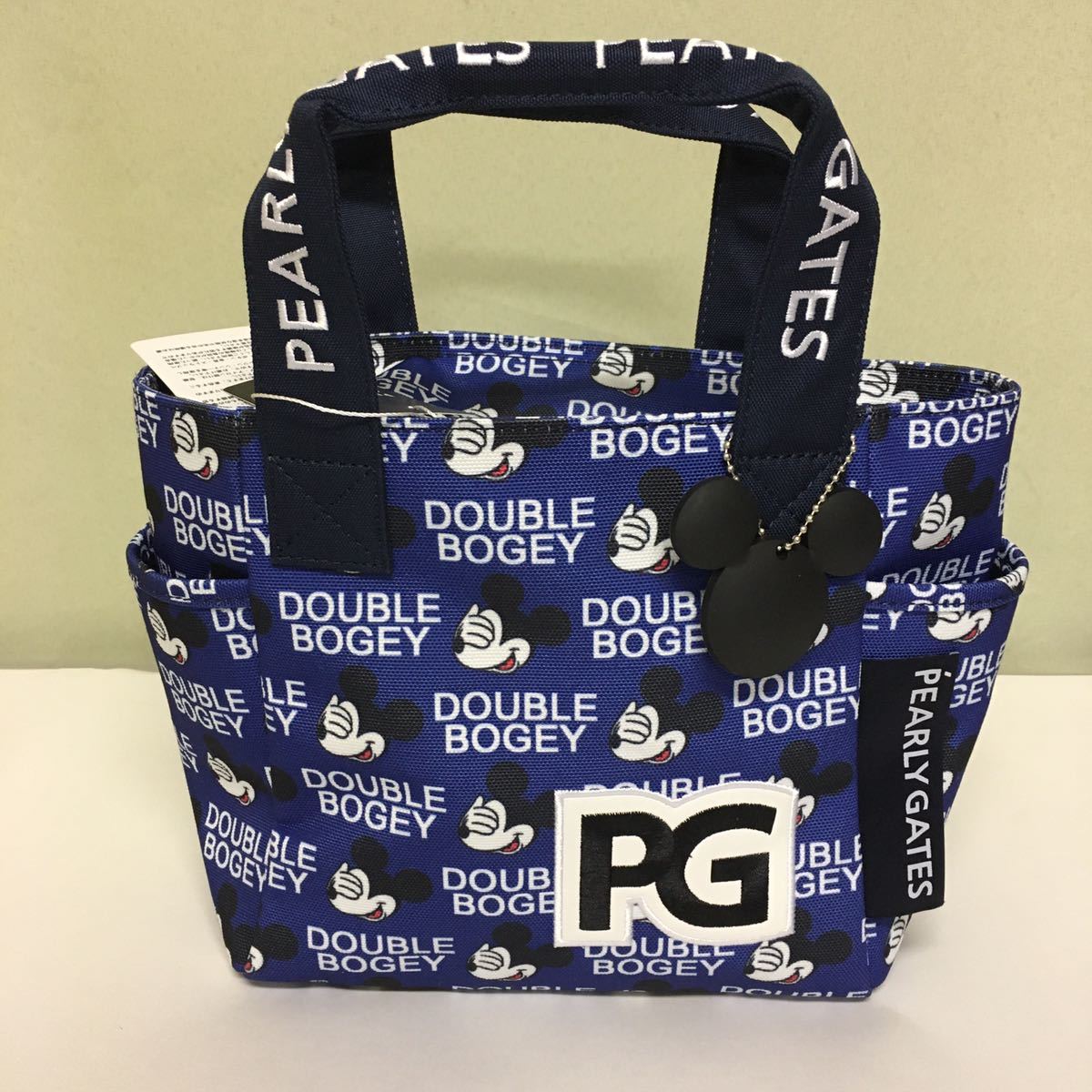 チャーム付き○PEARLYGATES パーリーゲイツ ゴルフカートバッグ