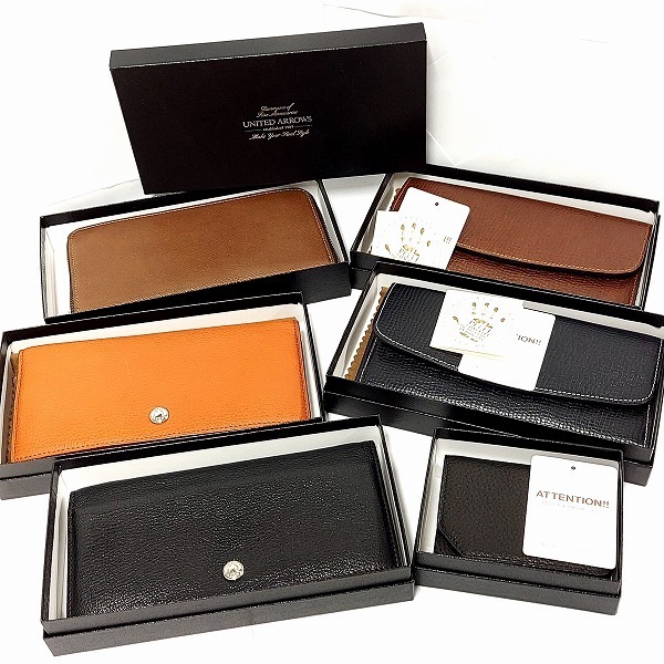 ユナイテッドビーズ ラウンドジップ ウォレット UNITED ARROWS