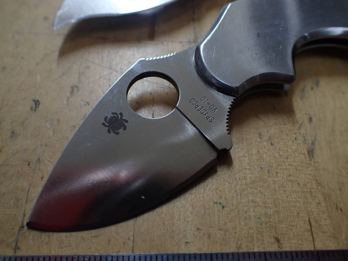 J02Y』スパイダルコ SPYDERCO フォールディングナイフ 2本（2点 