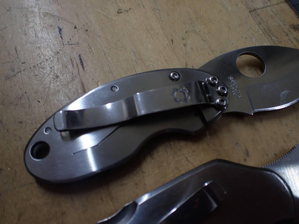 J02Y』スパイダルコ SPYDERCO フォールディングナイフ 2本（2点 