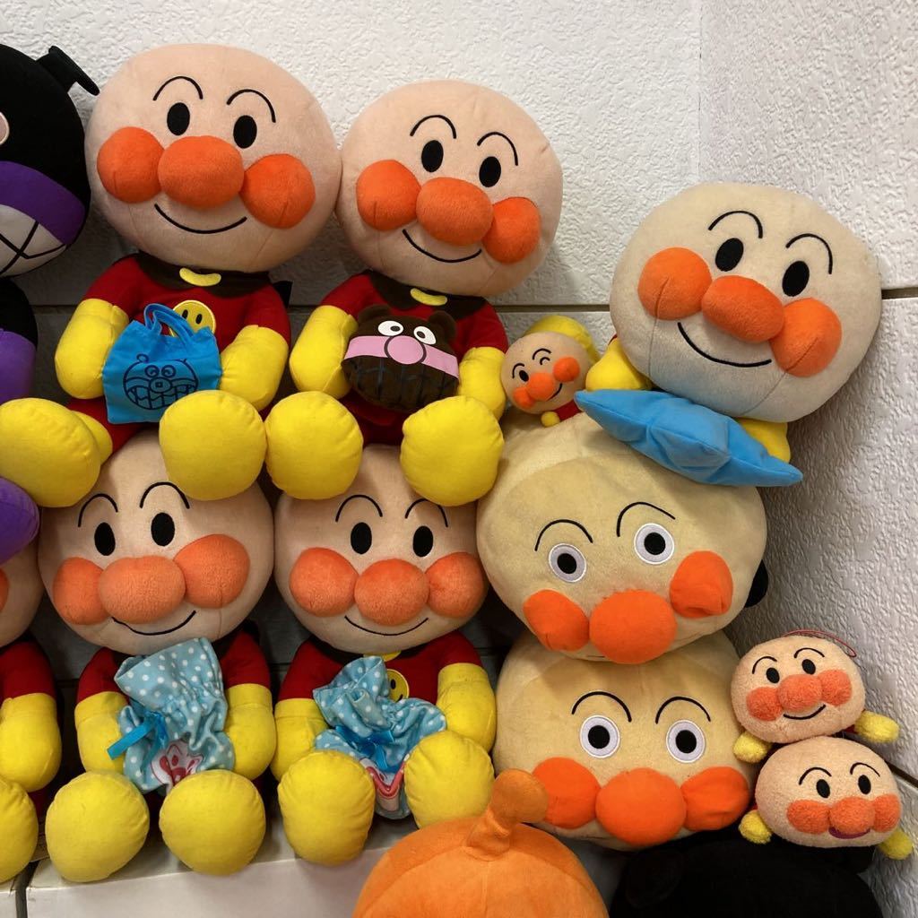 YK192)アンパンマン ぬいぐるみ 大量セット 92点 まとめ売り プリちぃ