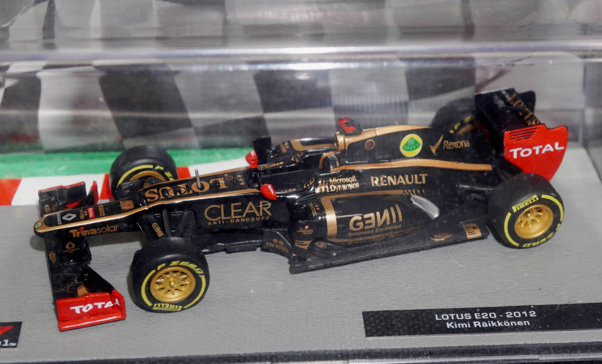 □87 LOTUS E20 ロータスE20〈キミ・ライコネン〉2012 F1マシン 