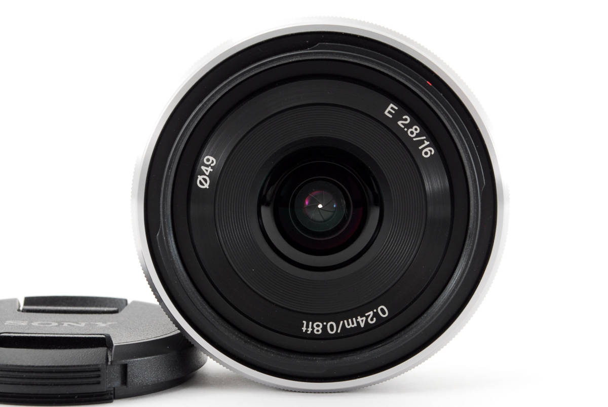 美品】SONY 16mm F2.8 E-mount SEL16F28 ソニー 単焦点レンズ E