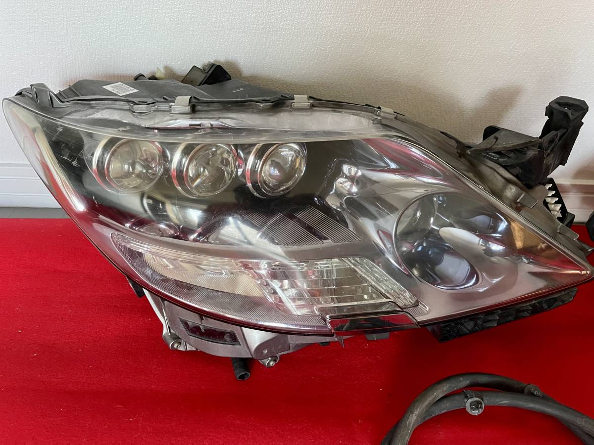 レクサス LS600h 前期 純正ヘッドライト左右セット 動作確認済み 品