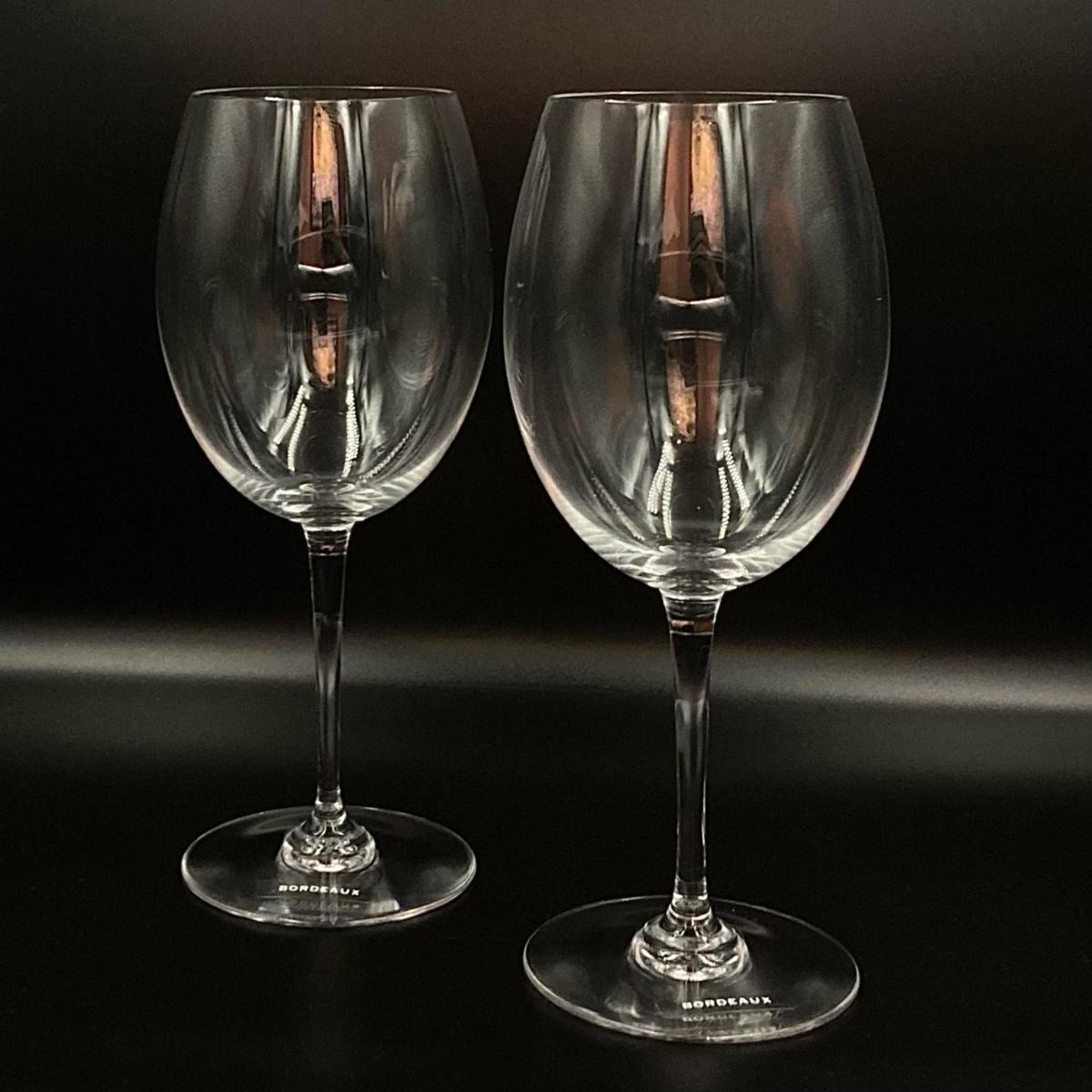 バカラ Baccarat ワイングラス 高島屋 ミルニュイ 2客セットの通販 