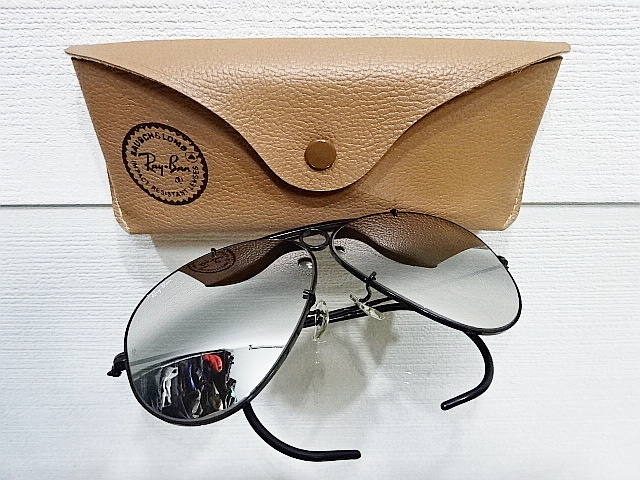 美品 B&L レイバン シューター ダブルミラー G-31DM USA B&L 廃盤 ダブルミラー G-31DM メタル 58mm - Yahoo!オークション