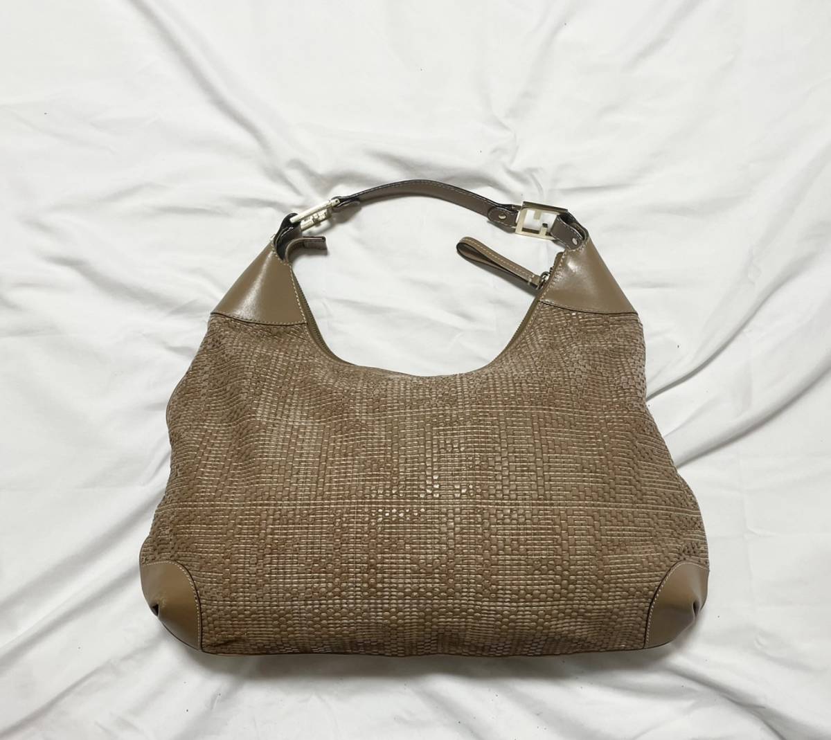 フェンディ♡レア品 レア品 美品 FENDI フェンディ毛布 ズッカ