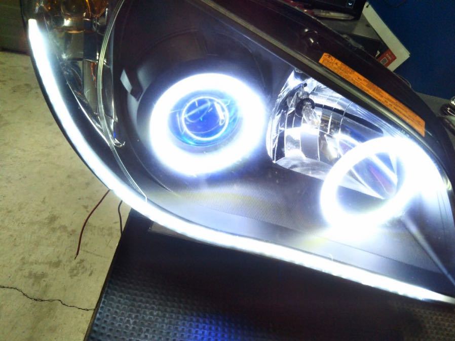 スバル 純正 インプレッサ 後期 鷹目 WRX STI HID ヘッドライト 左右