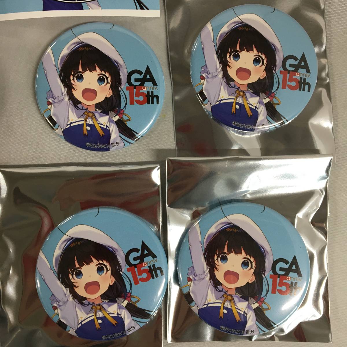 ○りゅうおうのおしごと! 雛鶴あい 空銀子 缶バッジ 8点セット GA FES 
