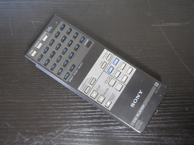 □SONY□ ソニー RM-D502 CDプレーヤー リモコン 家電、AV、カメラ