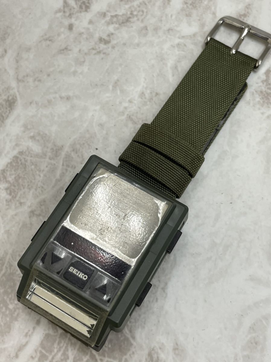 稼働品・保護フィルム付・SEIKO FREQUENCY セイコー フリークエンシー